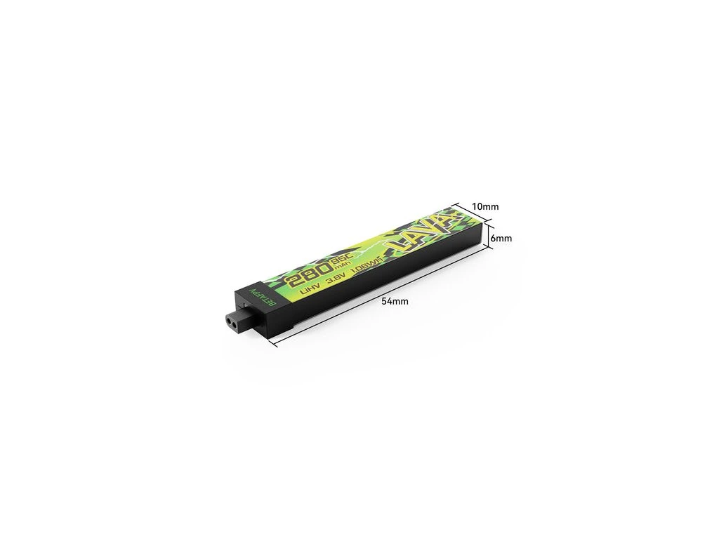22662 1 lava ii 1s 280mah battery dimensions 600x600 1 BetaFPV LAVA II LiHv 1S 280mAh 95C 5vnt.