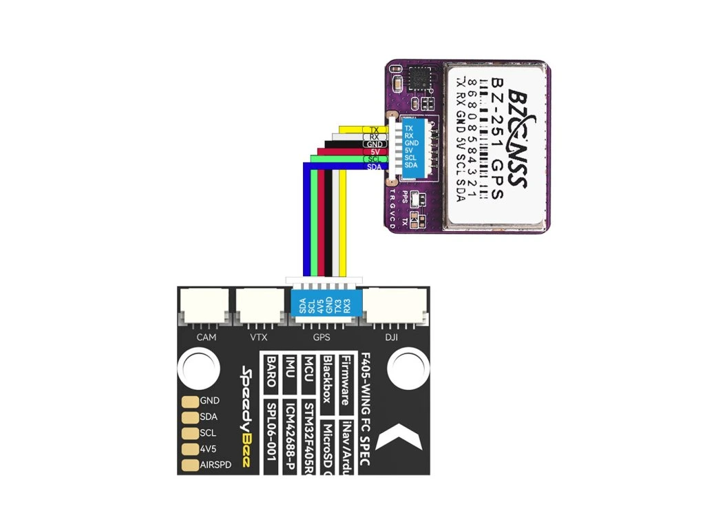 SpeedyBee BZGNSS BZ 251 su kompasu 4 SpeedyBee BZGNSS BZ-251 su kompasu - Image 3