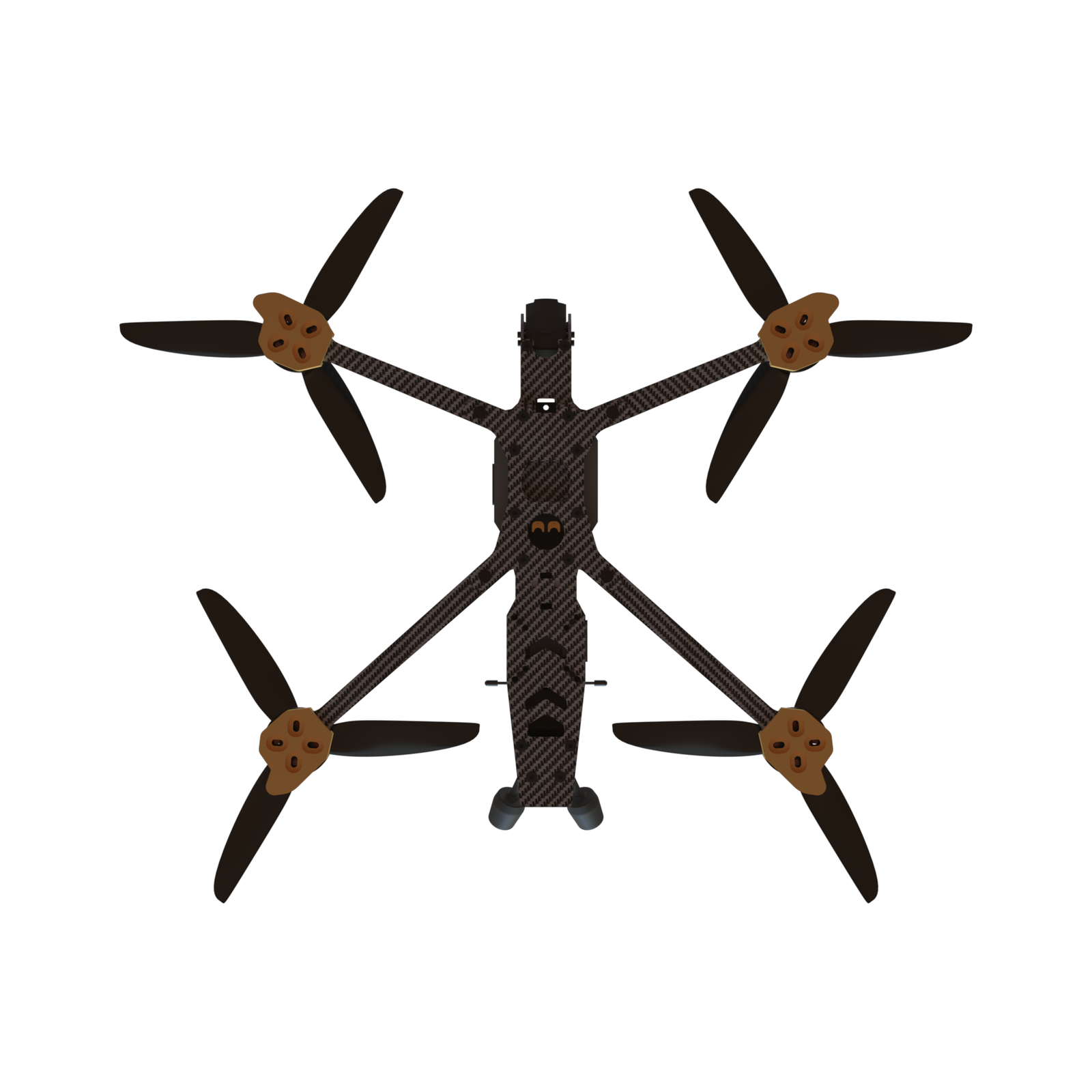 eagle7 v2 7 long range fpv dronas bottom Eagle7 V2 HD ELRS 2.4G Digital 5.8 - Image 5