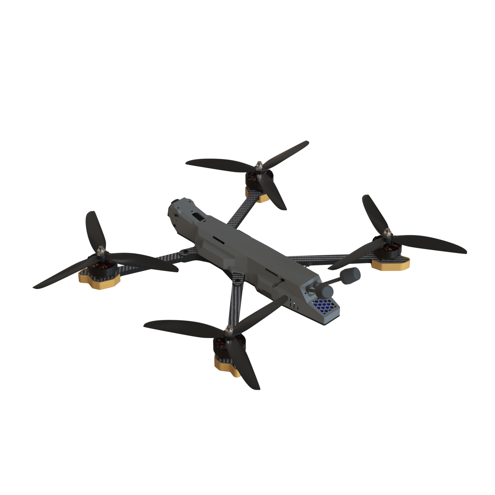eagle7 v2 7 long range fpv dronas corner Eagle7 V2 HD ELRS 2.4G Digital 5.8 - Image 4