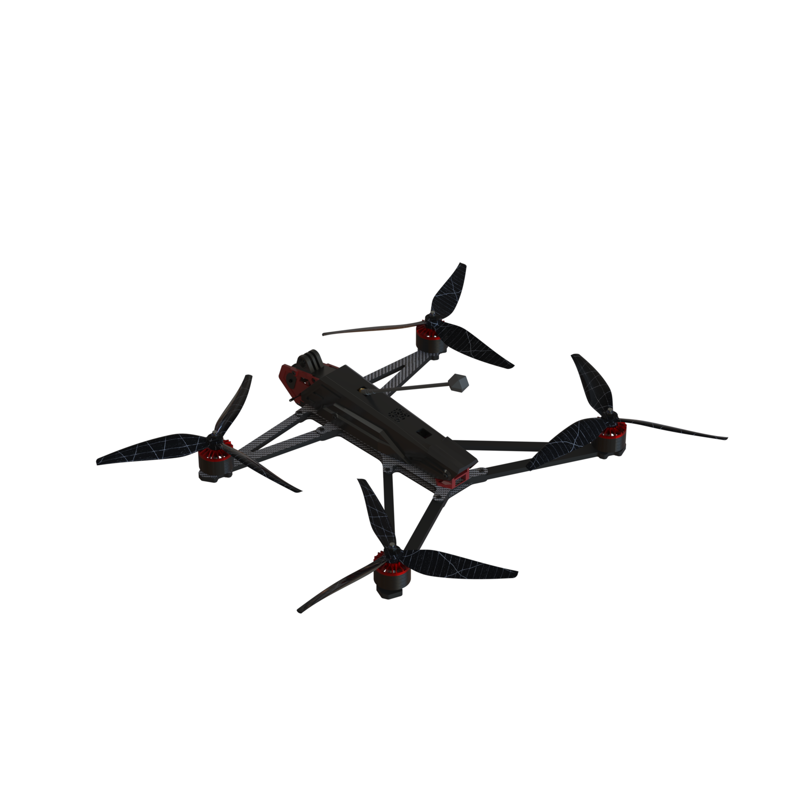 vulture10 10 heavy lift fpv dronas corner Vulture10 ELRS 2.4G Analog 5.8 2.5W - Image 4