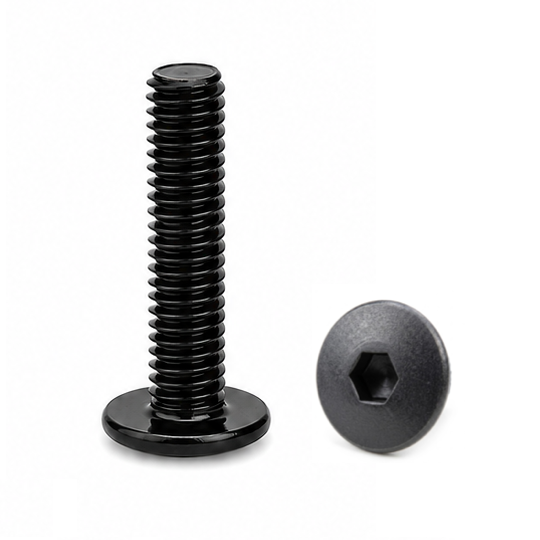 1 M3x12 Screw Flat Head M3x12 Flat varžtas