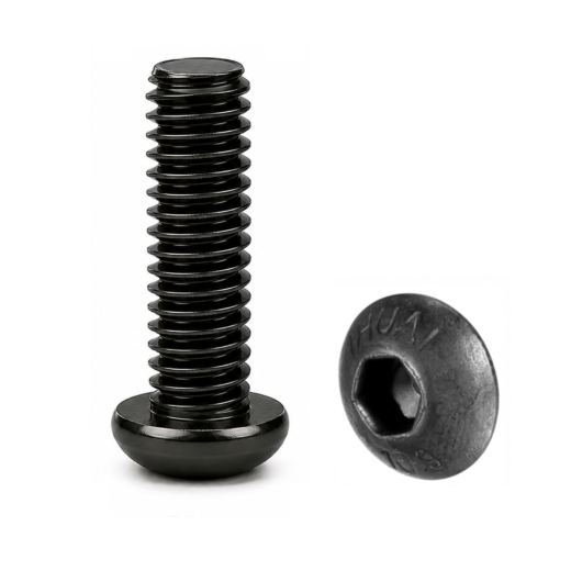 M3x12 Mushroom varžtas