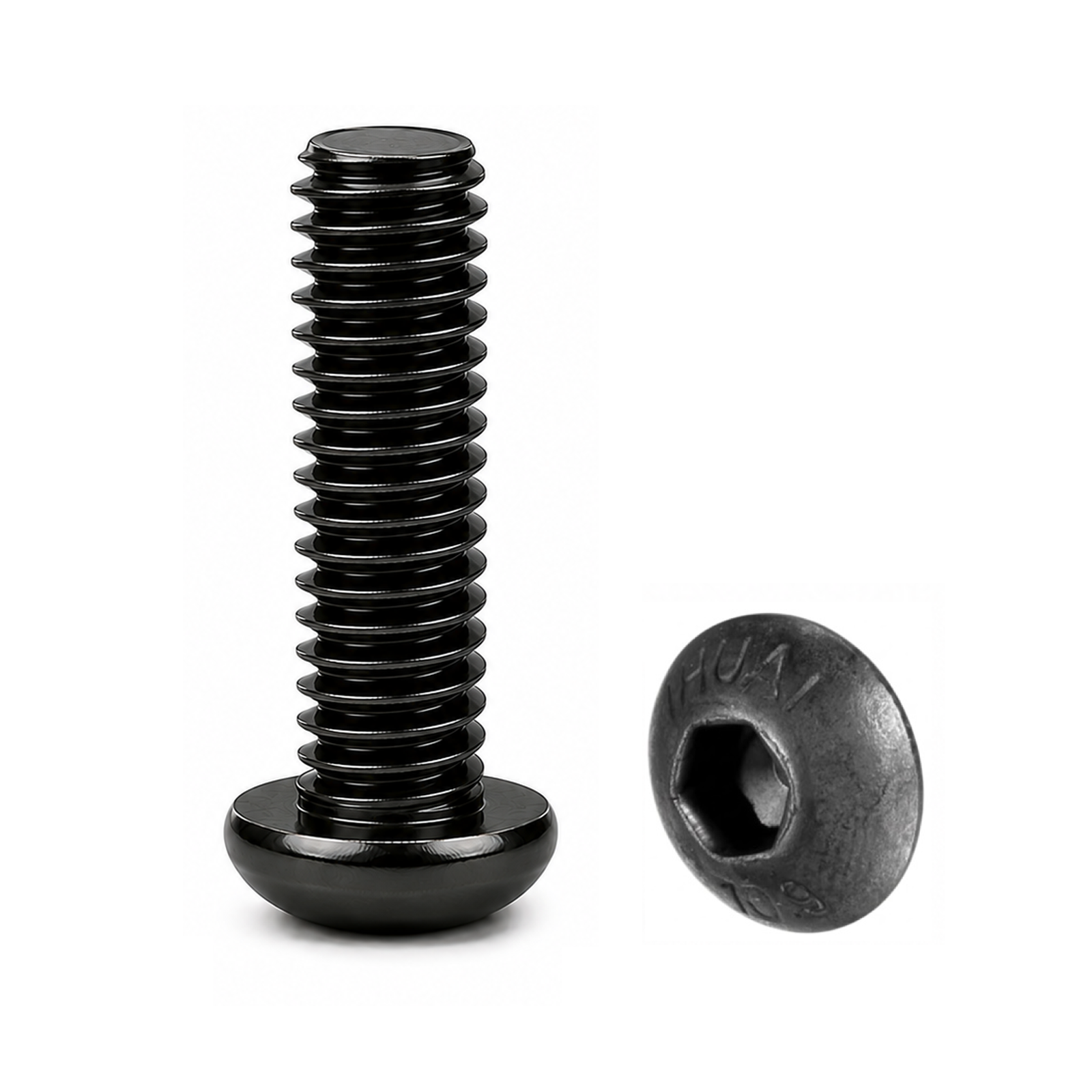 1 M3x13 Screw Mushroom Head M3x13 Mushroom varžtas