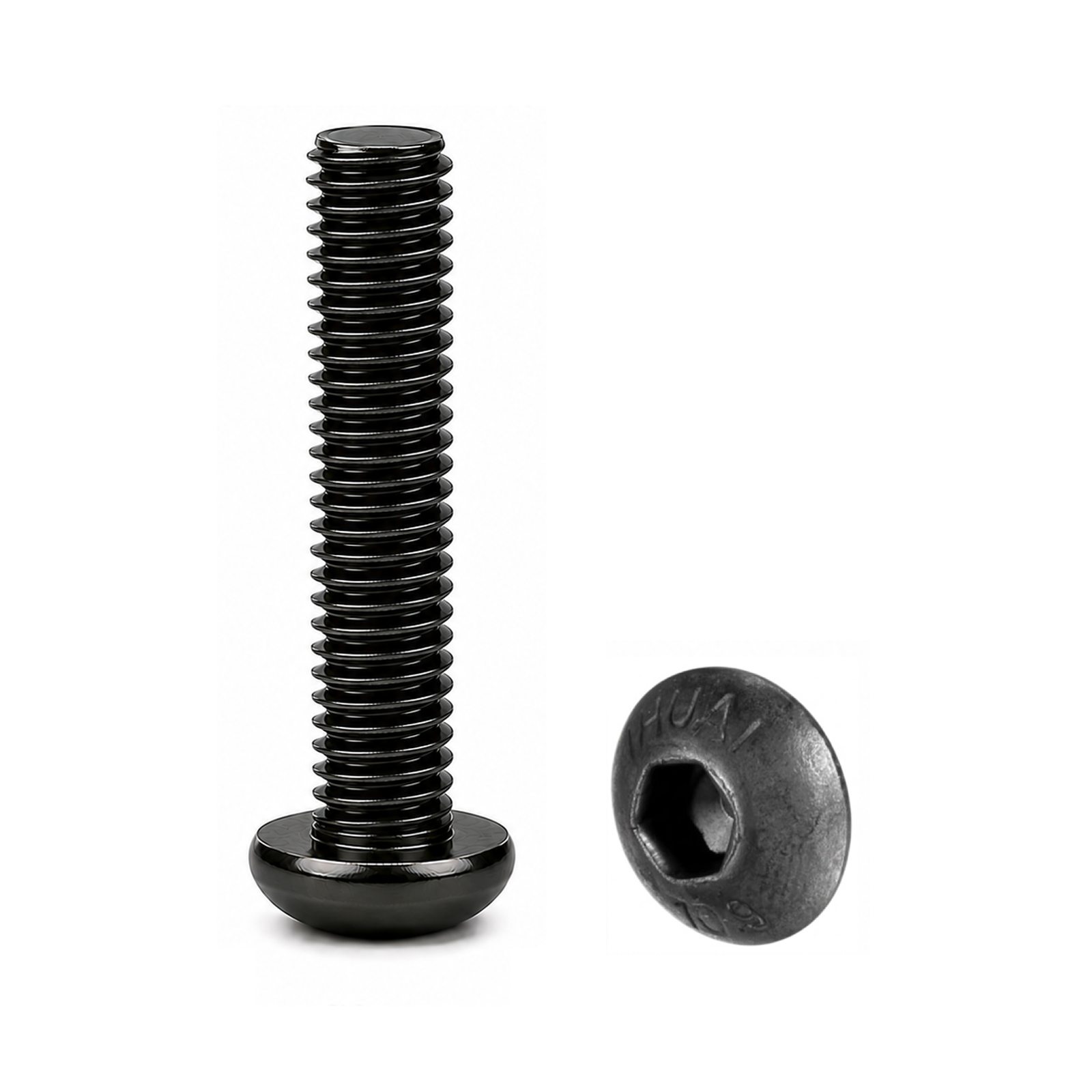 1 M3x20 Screw Mushroom Head M3x20 Mushroom varžtas