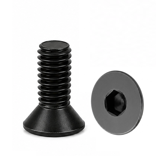 1 M3x6 Screw Countersink Head M3x6 Countersink varžtas