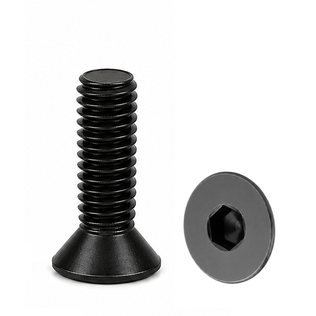 1 M3x8 Screw Countersink Head M3x8 Countersink varžtas
