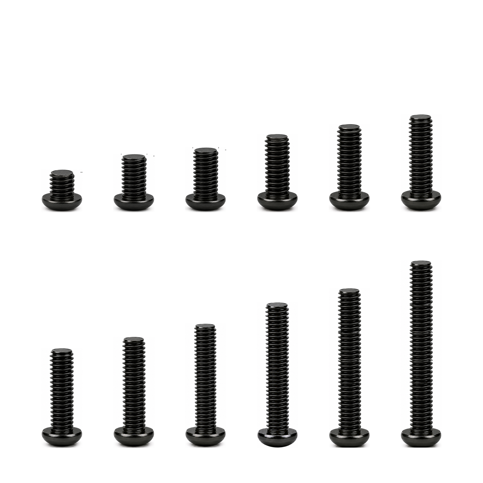 3 M3 Screw Mushroom Head 9 M3x20 Mushroom varžtas - Image 3